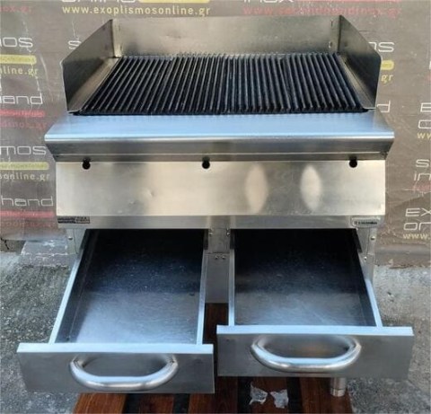 Γκριλ Αερίου Μαντέμι Επιδαπέδιο 80x93x84Cm ELECTROLUX
